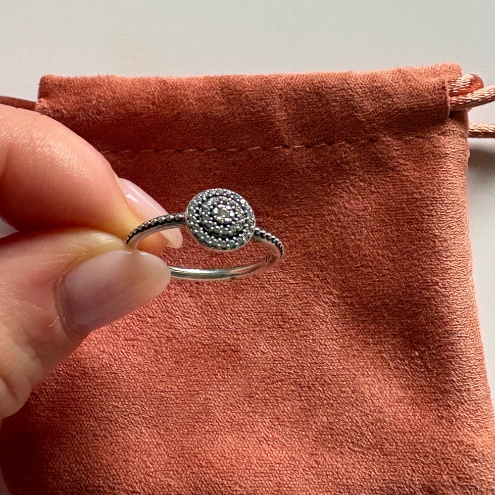 Pandora Silver Ring - Picture 1 of 6